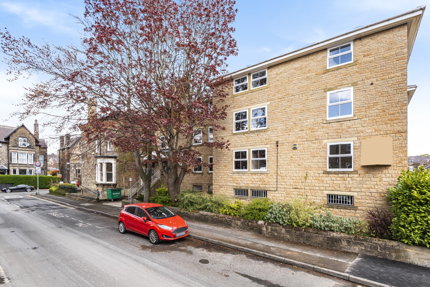 Mowbray House, the stone-built Leeds office building converted to twenty apartments