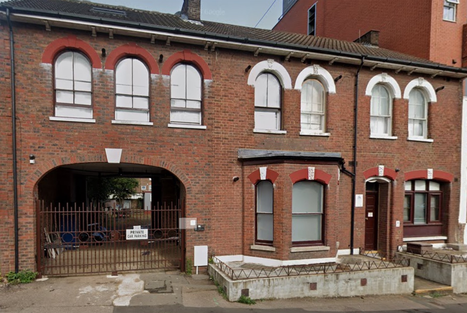 The former office building bought, uplifted and sold on